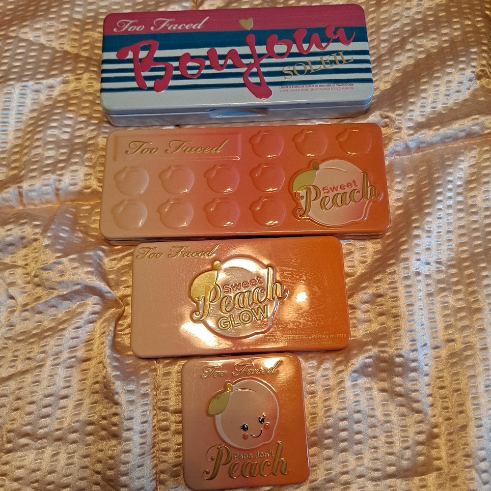 Too faced peach collection